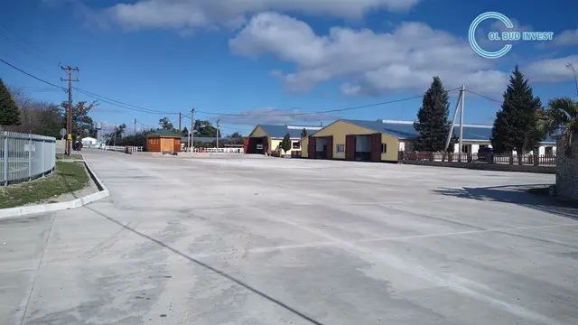 Site improvement: concrete roads and yards, 8,500 m² — Ternopil Oblast